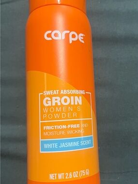 Carpe Orange Sweat Absorbing Groin Powder - White Jasmine Scent
